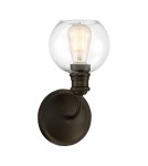 Kinkiety klasyczne - Quoizel Soho Kinkiet E27 1xMAX 60W Brązowy QZS-LWS3235C1 - product 2