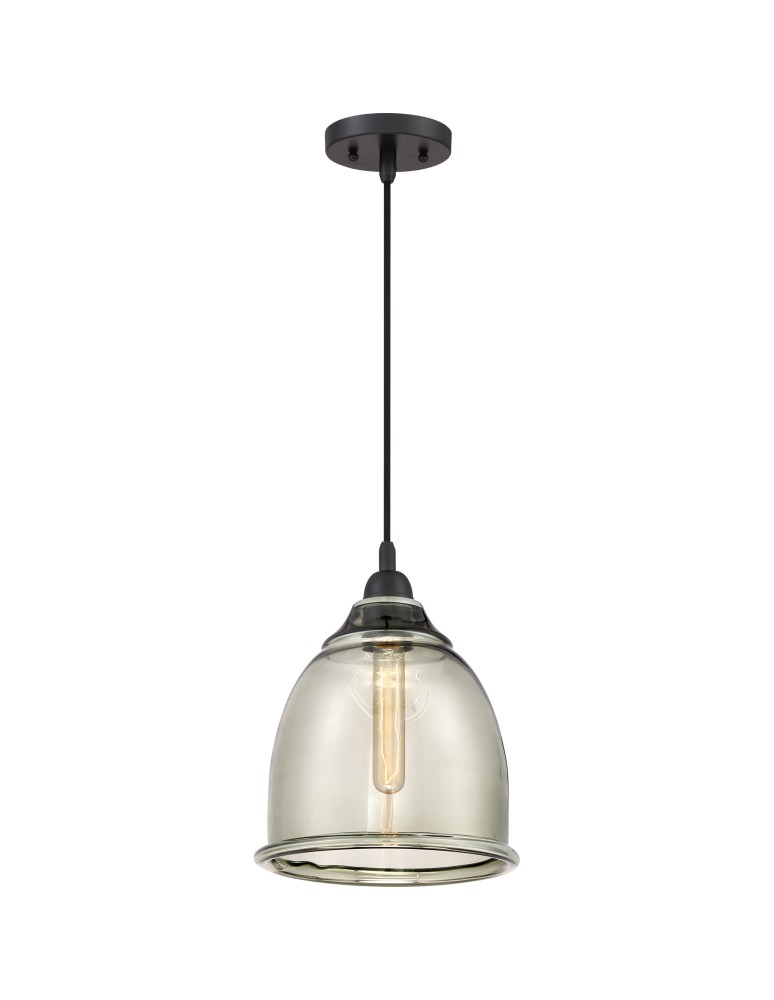 Lampy wiszące - Quoizel Piccolo Wisząca E27 1xMAX 60W Czarny QZS-QPP2818K - produkt kolory-swiatla.pl 1
