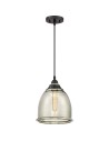 Quoizel Piccolo Wisząca E27 1xMAX 60W Czarny QZS-QPP2818K
