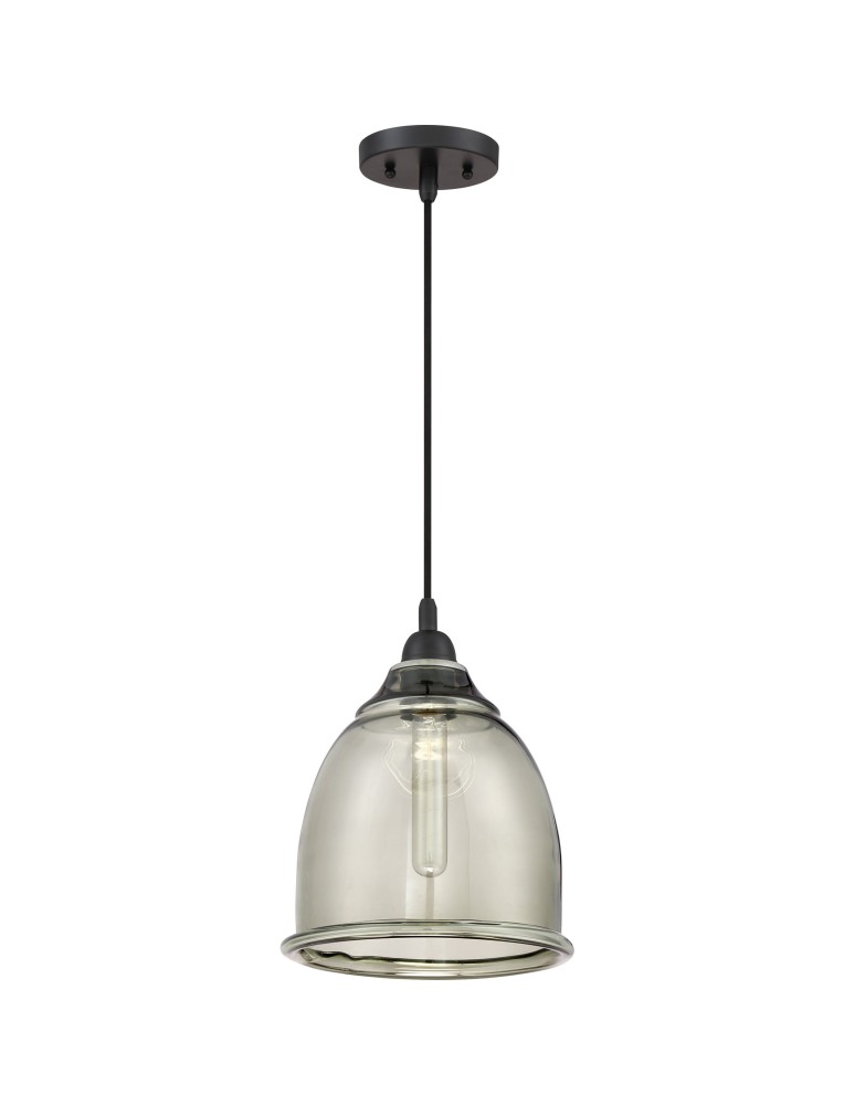 Lampy wiszące - Quoizel Piccolo Wisząca E27 1xMAX 60W Czarny QZS-QPP2818K - product kolory-swiatla.pl 2