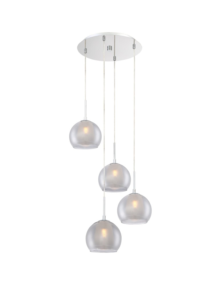 Lampy wiszące - Quoizel Piccolo Wisząca G9 4xMAX 60W Chrom QZS-QPP2137C - produkt kolory-swiatla.pl 1