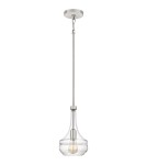 Lampy wiszące - Quoizel Vienna Wisząca E27 1xMAX 60W Nikiel QZS-ASH28888A - produkt 1