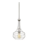 Lampy wiszące - Quoizel Vienna Wisząca E27 1xMAX 60W Nikiel QZS-ASH28888A - produkt 2