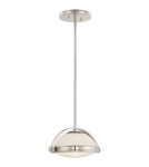 Lampy wiszące - Quoizel Fulton Wisząca G9 1xMAX 60W Srebrny QZS-UPFT1810IS - product 1