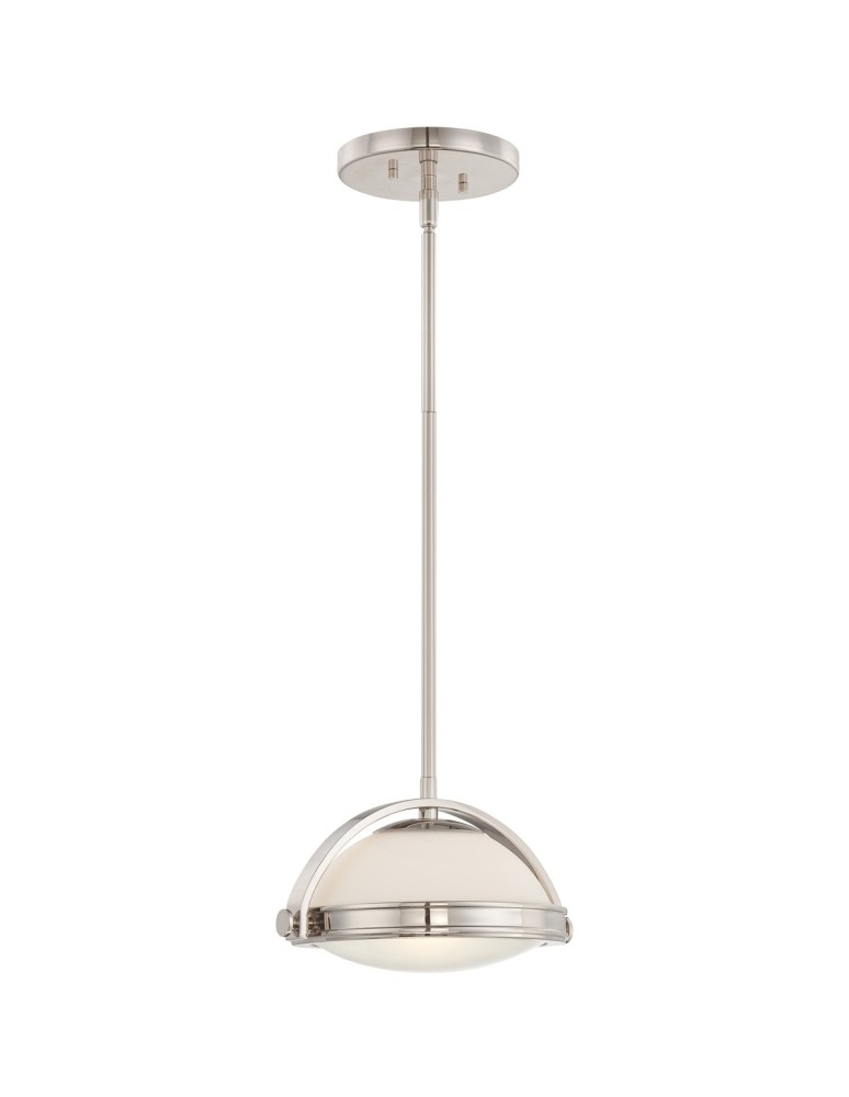 Lampy wiszące - Quoizel Fulton Wisząca G9 1xMAX 60W Srebrny QZS-UPFT1810IS - produkt kolory-swiatla.pl 1