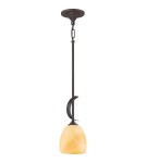Lampy wiszące - Quoizel Salzburg Wisząca E27 1xMAX 60W Brązowy QZS-TST2520C - product 1