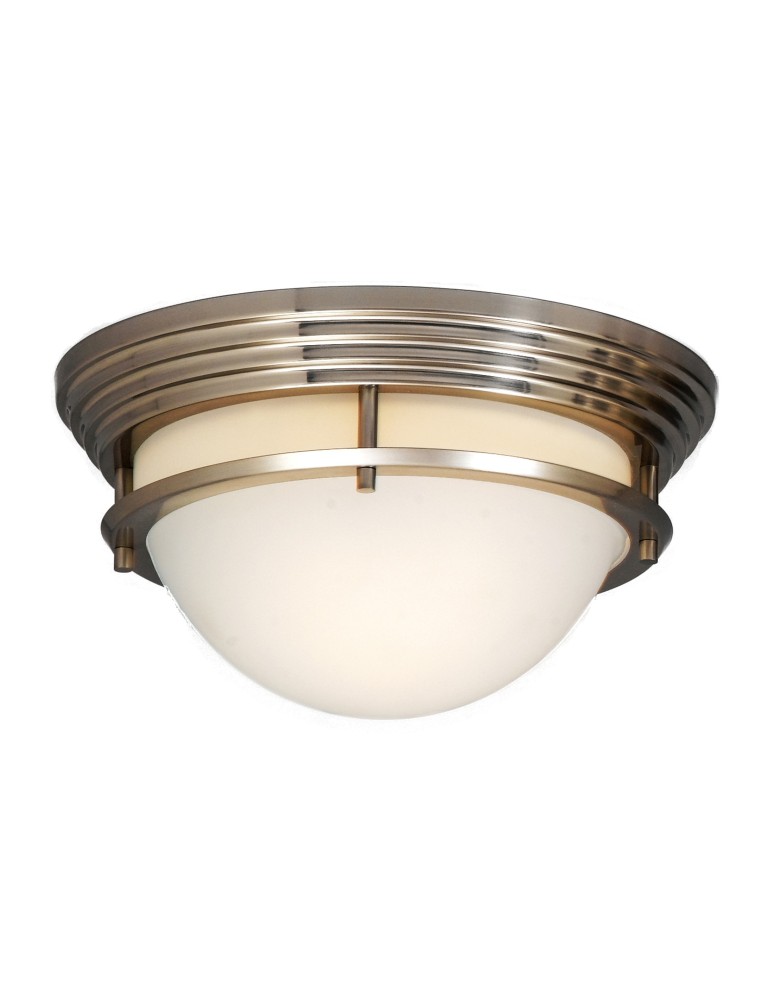 Lampy sufitowe - Quoizel Ashley Harbour Plafon E27 1xMAX 60W Nikiel QZS-LWSC14766A1 - produkt kolory-swiatla.pl 1