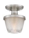Quoizel Dublin Plafon E27 1xMAX 60W IP44 Nikiel QZS-DBN1707BN
