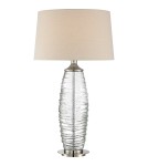 Lampy stołowe klasyczne - Quoizel Arctic Lampa stołowa E27 1xMAX 60W Nikiel QZS-Q2596TBN - product 1