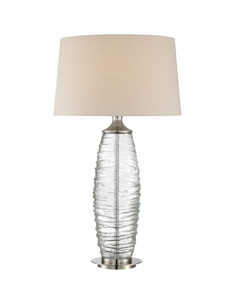 Lampy stołowe klasyczne - Quoizel Arctic Lampa stołowa E27 1xMAX 60W Nikiel QZS-Q2596TBN - produkt kolory-swiatla.pl 1