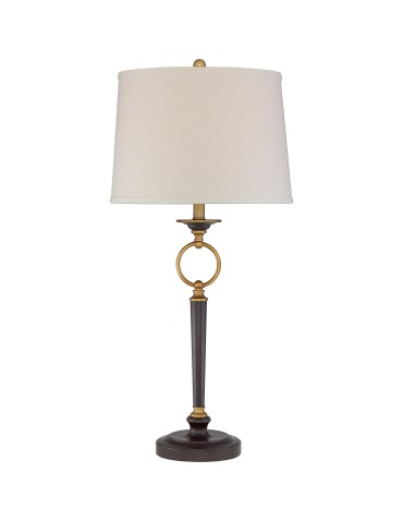 Quoizel Bronze Lampa stołowa E27 1xMAX 60W Brązowy QZS-Q2127TWT