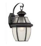 Kinkiety zewnętrzne - Quoizel Newberry Kinkiet Zewnętrzna E27 1xMAX 60W Czarny QZS-NY8409K - product 1