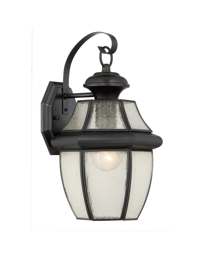Kinkiety zewnętrzne - Quoizel Newberry Kinkiet Zewnętrzna E27 1xMAX 60W Czarny QZS-NY8409K - produkt kolory-swiatla.pl 1