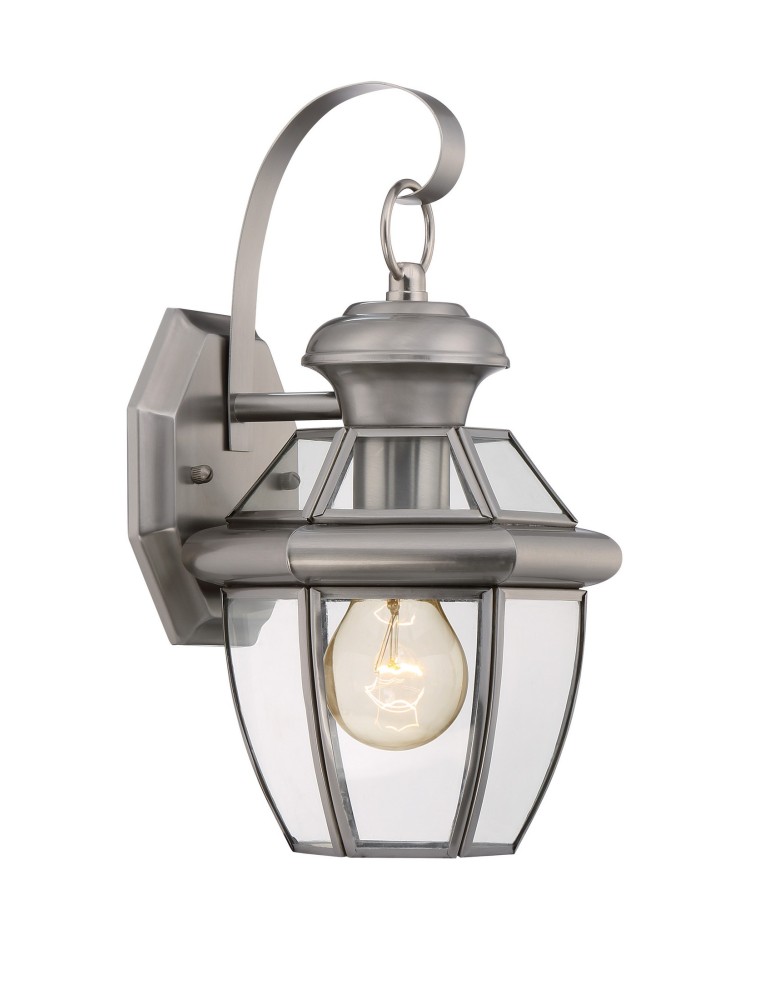 Kinkiety zewnętrzne - Quoizel Brayden Kinkiet Zewnętrzna E27 1xMAX 60W Cynk QZS-LWS1204A3 - produkt kolory-swiatla.pl 1