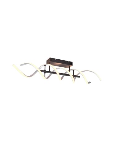 TRIO SEQUENCE Sufitowa LED 1x41W 2300-4000K 5000lm Ściemnialna srebrny/czarny 641810205 - produkt 2