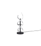 Lampy stołowe LED - TRIO SEQUENCE Stołowa LED 1x20W 2300-4000K 2600lm Ściemnialna srebrny/czarny 541810205 - product 4