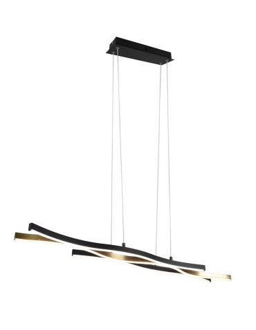 TRIO BLAZE Wisząca LED 1x35W 2300-4000K 4300lm Ściemnialna złoty 341210308