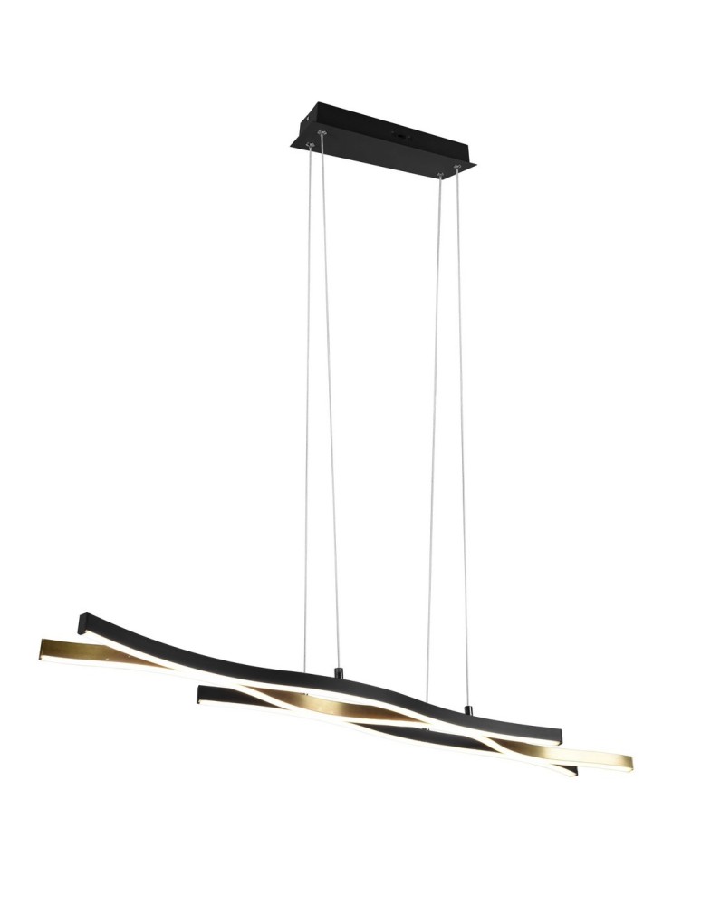 Lampy wiszące LED - TRIO BLAZE Wisząca LED 1x35W 2300-4000K 4300lm Ściemnialna złoty 341210308 - produkt kolory-swiatla.pl 1