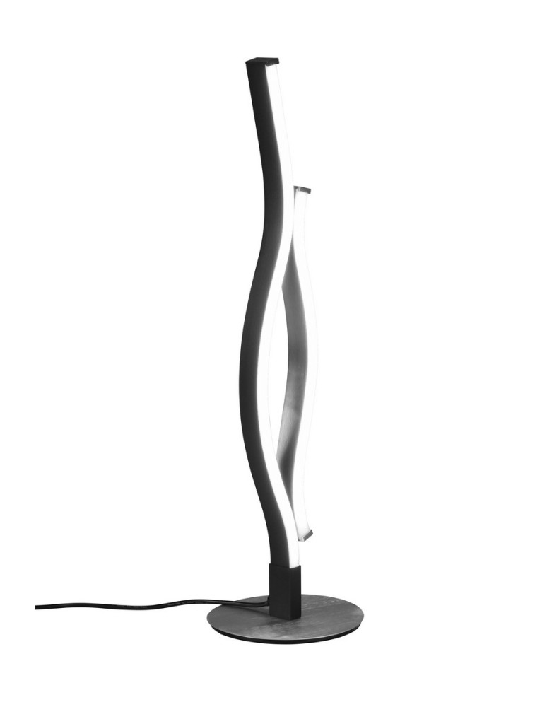 Lampy stołowe LED - TRIO BLAZE Stołowa LED 1x8W 2300-4000K 900lm Ściemnialna srebrny/czarny 541210205 - produkt kolory-swiatla.pl 1
