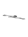 TRIO BLAZE Sufitowa LED 1x35W 2300-4000K 4300lm Ściemnialna srebrny/czarny 641210305