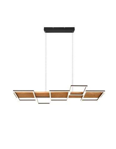 TRIO HARPER Wisząca LED 1x42W 3000K 5700lm Ściemnialna czarny 322910532 - produkt 2