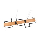 Lampy wiszące LED - TRIO HARPER Wisząca LED 1x42W 3000K 5700lm Ściemnialna czarny 322910532 - product 4
