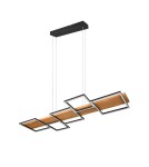 Lampy wiszące LED - TRIO HARPER Wisząca LED 1x42W 3000K 5700lm Ściemnialna czarny 322910532 - product 5