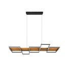 Lampy wiszące LED - TRIO HARPER Wisząca LED 1x42W 3000K 5700lm Ściemnialna czarny 322910532 - product 6