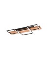 TRIO HARPER Sufitowa LED 1x30W 3000K 4000lm Ściemnialna czarny 622910332