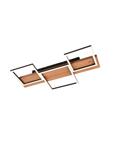 TRIO HARPER Sufitowa LED 1x30W 3000K 4000lm Ściemnialna czarny 622910332 - produkt 2