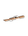 TRIO HARPER Sufitowa LED 1x42W 3000K 5700lm Ściemnialna czarny 622910532