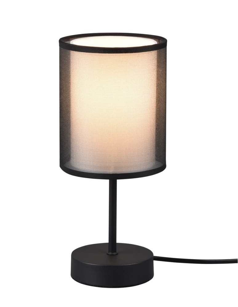 Lampy stołowe nowoczesne - TRIO BURTON Stołowa E14 1x28W czarny 511400132 - produkt kolory-swiatla.pl 1