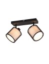TRIO BURTON Reflektor E14 2x28W Ściemnialna czarny 811400232