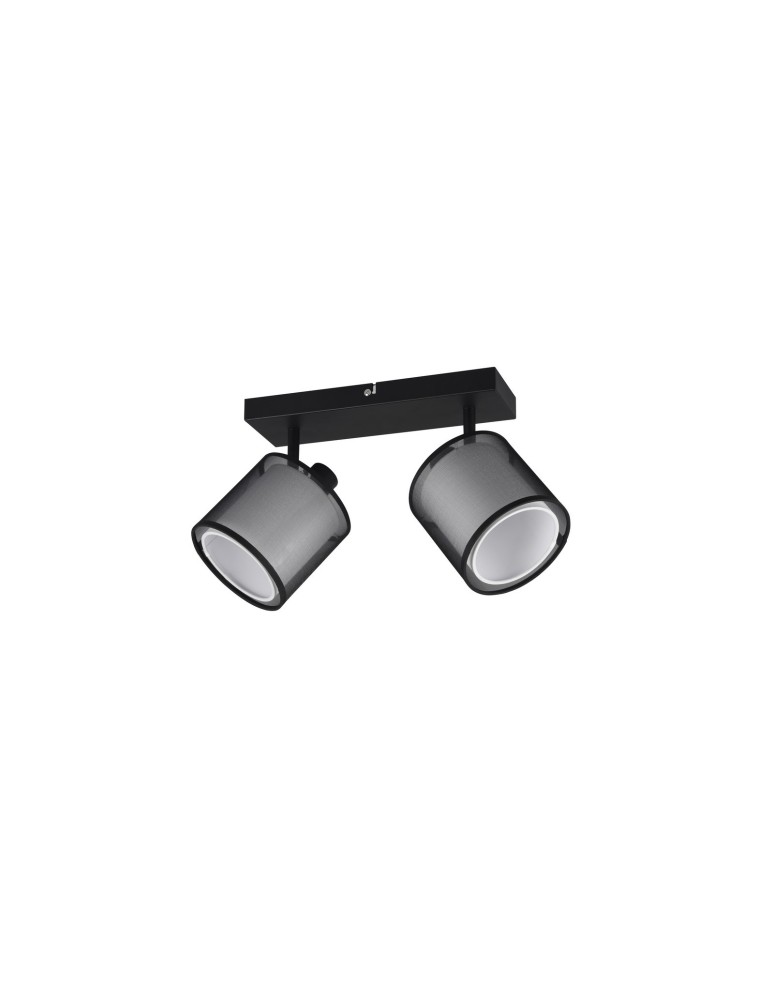 TRIO BURTON Reflektor E14 2x28W Ściemnialna czarny 811400232