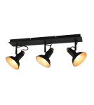 Reflektory sufitowe - TRIO ROXIE Reflektor E14 3x10W Ściemnialna czarny 811900332 - product 1