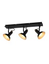 TRIO ROXIE Reflektor E14 3x10W Ściemnialna czarny 811900332