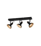 Reflektory sufitowe - TRIO ROXIE Reflektor E14 3x10W Ściemnialna czarny 811900332 - product 2