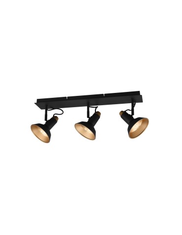 TRIO ROXIE Reflektor E14 3x10W Ściemnialna czarny 811900332 - produkt 2