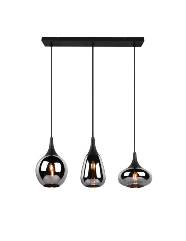 TRIO LUMINA Wisząca E14 3x40W Ściemnialna czarny 317000332 - produkt 2