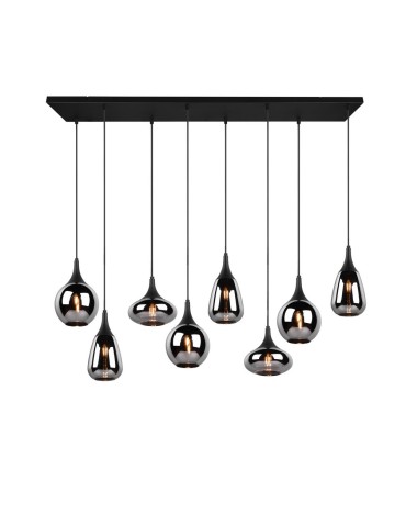 TRIO LUMINA Wisząca E14 8x40W Ściemnialna czarny 317000832 - product 2