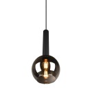 Lampy wiszące - TRIO CLAYTON Wisząca E27 1x28W Ściemnialna czarny 310300132 - produkt 2