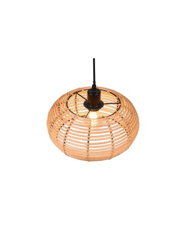 TRIO INGA Wisząca E27 1x40W Ściemnialna drewno 312200136 - produkt 2