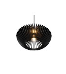 Lampy wiszące - TRIO COLINO Wisząca E27 1x40W Ściemnialna czarny 315900132 - produkt 3
