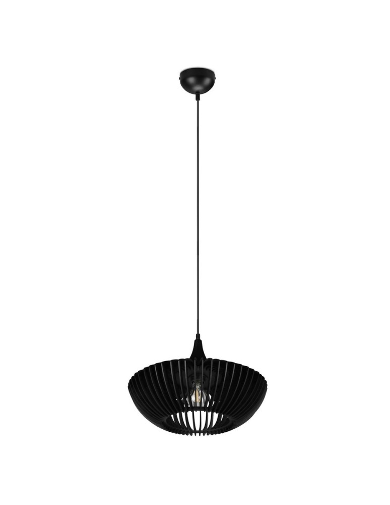 TRIO COLINO Wisząca E27 1x40W Ściemnialna czarny 315900132