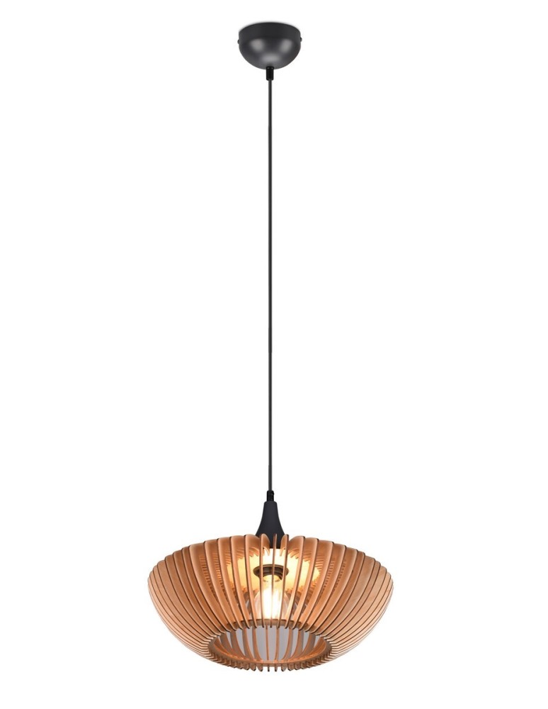 Lampy wiszące - TRIO COLINO Wisząca E27 1x40W Ściemnialna antracyt 315900142 - produkt kolory-swiatla.pl 1