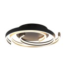 Lampy sufitowe nowoczesne - TRIO CAYA Sufitowa LED 1x58W 2300-4000K 6800lm Ściemnialna złoty 641910208 - product 1