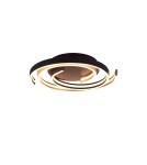 Lampy sufitowe nowoczesne - TRIO CAYA Sufitowa LED 1x58W 2300-4000K 6800lm Ściemnialna złoty 641910208 - product 2