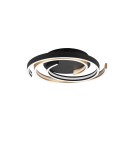 Lampy sufitowe nowoczesne - TRIO CAYA Sufitowa LED 1x58W 2300-4000K 6800lm Ściemnialna złoty 641910208 - product 6