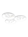 TRIO GROOVY Sufitowa LED 1x30W 4000K 3800lm Ściemnialna biały 642110331