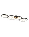 TRIO GROOVY Sufitowa LED 1x37W 3000K 4600lm Ściemnialna czarny 642110432